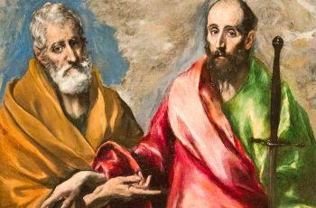 Oraciones a los santos apóstoles supremos Pedro y Pablo